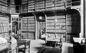 Kortværelse, House of Commons Library, Palace of Westminster, London, c1905 af Unbekannt