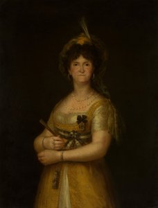 Maria Luisa af Parma 1751-1819, dronning af Spanien. af Unbekannt