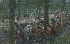 Marbots Soldiers Foraging On the Retreat, 1896 af Unbekannt