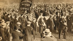 Marchers from Shoreditch, Means Test protests, Hyde Park, London, 1932, 1933 af Unbekannt