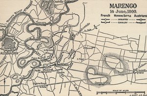 Marengo - 14. juni, 1800 Morgenslag, 1896 af Unbekannt