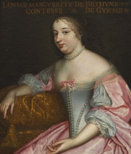 Marguerite Louise Suzanne de Béthune 1643-1726, grevinde af Guiche, hertuginde af Lude, ca 1665. af Unbekannt