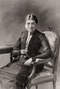 Marie-Louise Jay Cognacq, fransk detailhandler, 1912 af Unbekannt