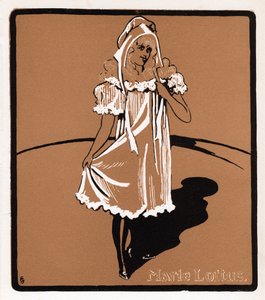 Marie Loftus 1857-1940, skotsk musikhusstjerne, slutningen af det 19. århundrede af Unbekannt