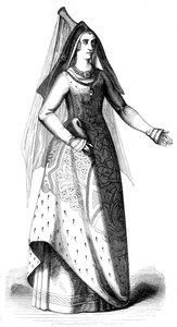Marie de Bourgogne, datter af Charles le Temeraire, 1500-tallet 1849 af Unbekannt