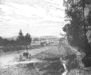 Market Street, Pretoria, omkring 1880