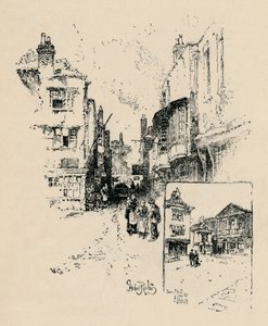 Market Street, Windsor, 1895 af Unbekannt