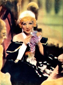 Marlene Dietrich, tyskfødt amerikansk skuespillerinde, 1934-1935 af Unbekannt