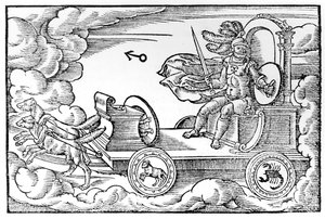 Mars, romersk krigsgud, 1569 af Unbekannt