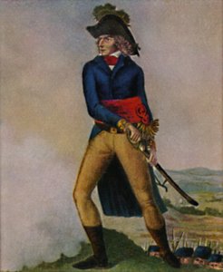 Marskal Bernadotte 1763-1844. Gravering efter tegning af Hilaire Le Dru, 1934. af Unbekannt