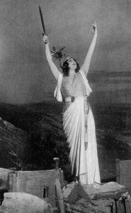 Marthe Chenal, fransk sopran, 1918 af Unbekannt