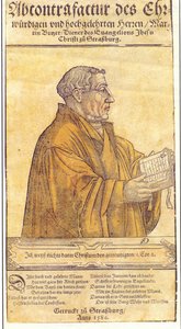 Martin Bucer 1491-1551 af Unbekannt