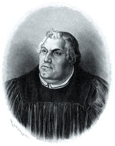 Martin Luther, protestantisk kirkereformator, 1903 af Unbekannt