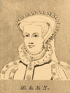 Mary, 1516-1558, 1830. af Unbekannt