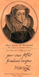 Mary, dronning af Skotten, 1542-1587 af Unbekannt