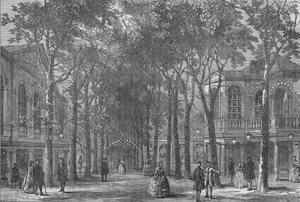 Marylebone Gardens, Westminster, London, 1870 1878 af Unbekannt