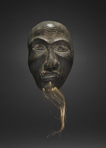 Maske af en ældre, 1600-tallet. af Unbekannt