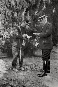 Maurice Maeterlinck, belgisk dramatiker, digter og essayist, 1915 af Unbekannt