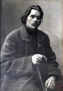 Maxim Gorky, russisk forfatter, c1901-c1902 af Unbekannt