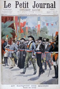 Majors Banket, Paris, 1900 af Unbekannt