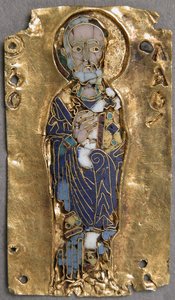 Medaljon af St. Nicholas, byzantinsk, 11. århundrede. af Unbekannt