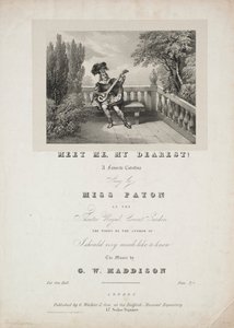 Mød mig, min kære!, 1800-tallet. af Unbekannt