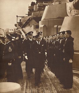 Mænd fra H.M.S. Royal Oak, 1937 af Unbekannt