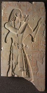 Mentuemhat i kirkelig dragt, ca. 667-647 f.Kr. af Unbekannt