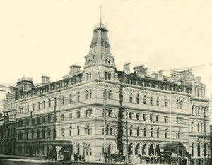 Menzies Hotel, Melbourne, 1901. af Unbekannt