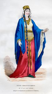 Merovingerdronning, 5.-8. århundrede 1882-1884 af Unbekannt