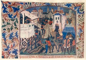 Metoder til krigsførelse under Hundredårskrigen, c1400, c1930. af Unbekannt