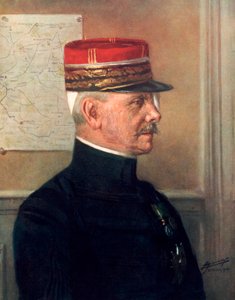 Michel-Joseph Maunoury, fransk general fra Første Verdenskrig, 1926 af Unbekannt