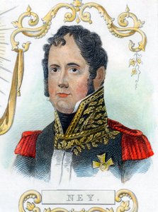 Michel Ney, fransk soldat, c1830 af Unbekannt
