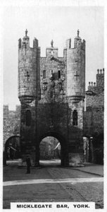 Micklegate Bar, York, c1920