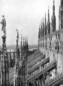 Mailänder Dom, Italien, 1926 von Unbekannt