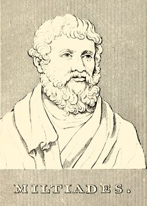 Miltiades, c550-489 f.Kr., 1830 af Unbekannt