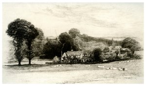 Miltons hytte, Chalfont St Giles, Buckinghamshire, 1895 af Unbekannt