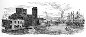 Milwaukee River, 1883 af Unbekannt