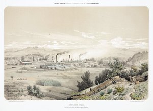Minedrift, Metal Ores Zinkmine i Angleur, Belgien af Unbekannt