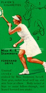Frøken K. E. Stammers - Forehand Drive, c1935. af Unbekannt