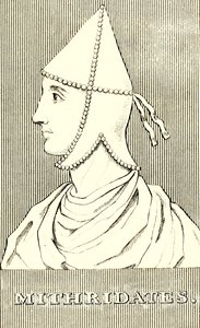 Mithridates, 65-110 AD, 1830. af Unbekannt
