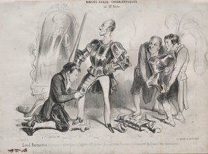 Anglo-Chivalric Maner, 1839. af Unbekannt