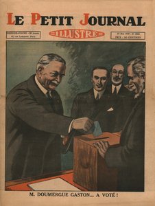 Monsieur Gaston Doumergue...har stemt!, 1929. af Unbekannt