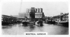 Montreal Harbour, Quebec, Canada, c1920