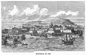 Montreal i 1729, 1877 af Unbekannt