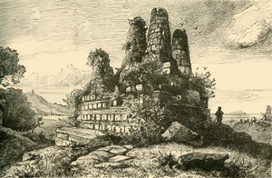 Monument for Horatii og Curiatii, 1890. af Unbekannt