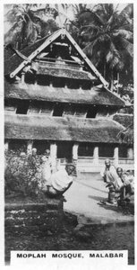Moplah-moskeen, Malabar, Sydindien, c1925 af Unbekannt