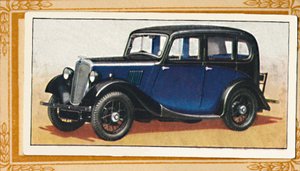Morris Eight Saloon, c1936 af Unbekannt
