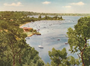 Mosman Bay, Keanes Point, Peppermint Grove, c1947. af Unbekannt