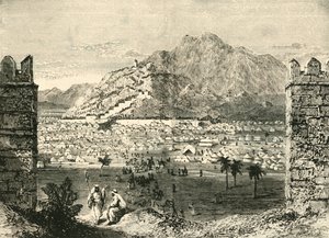 Arafat-bjerget, nær Mekka, 1890. af Unbekannt